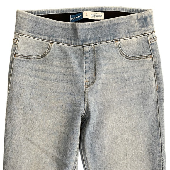 Old Navy Mid-Rise Rockstar Super Skinny Jeans / Jeggings | Tall - Picture 7 of 15
